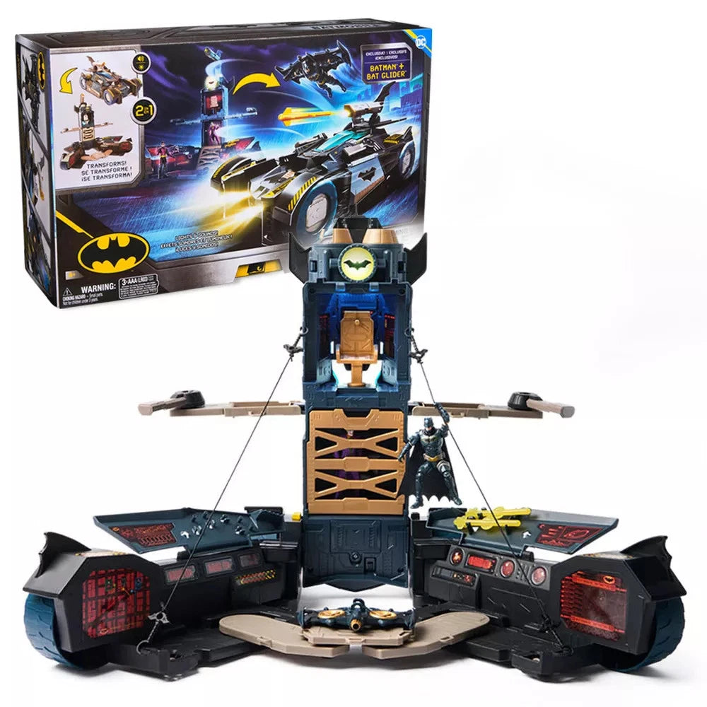 DC Comics Batman Ultimate Transforming Batmobile Playset with Launching Projectiles