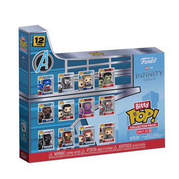 Funko Bitty POP! Marvel Infinity Saga Figures - 12pk