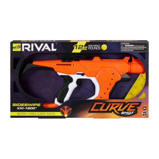 NERF Rival Sideswipe XXI-1200 Blaster – High-Impact Foam Ball Blaster
