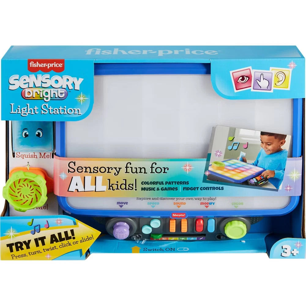 Fisher-Price Sensory Bright Light Station – Electronic Learning Activity Table
