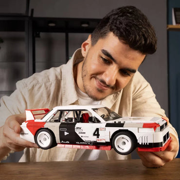 MEGA Hot Wheels Audi 90 Quattro IMSA GTO Building Toy Kit – 973 Pieces