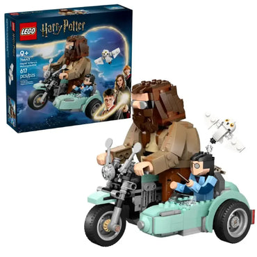 LEGO Harry Potter 76443 Hagrid motorcycle and sidecar 617-piece toy set