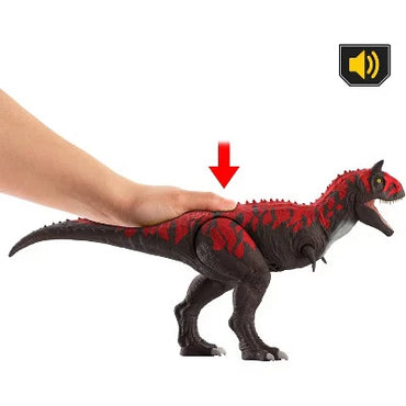 Jurassic World Legacy Collection Roarin' Real Feel Carnotaurus – Interactive Dinosaur Figure