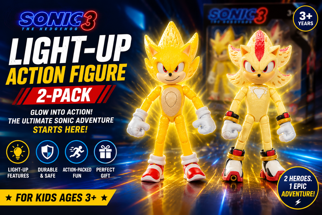 Sonic Light-Up Action Figure 2-Pack Review (2026): Best Sonic Toy for Kids?