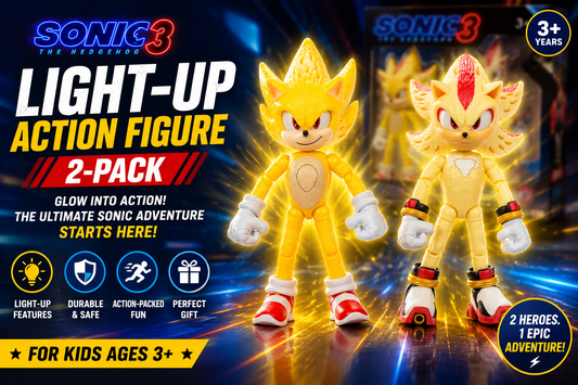 Sonic Light-Up Action Figure 2-Pack Review (2026): Best Sonic Toy for Kids?