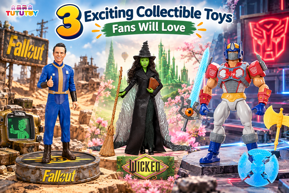 3 Exciting Collectible Toys Fans Will Love: Fallout, Wicked & Transformers