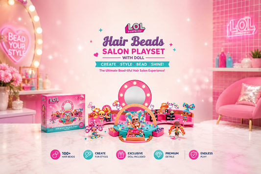 L.O.L. Surprise! Hair Beads Salon Playset with Doll
