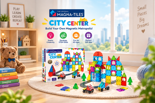 Build a Magnetic Metropolis: Explore the MAGNA-TILES City Center