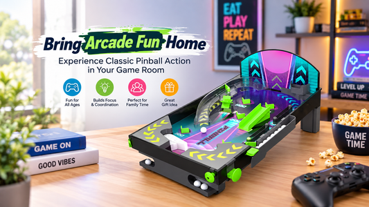 Bring Arcade Fun Home: Experience Classic Pinball Action in Your Game Room