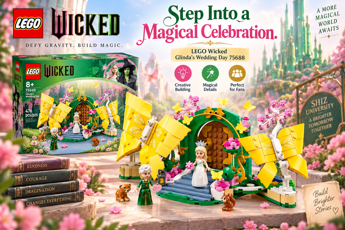 Step Into a Magical Celebration: LEGO Wicked Glinda’s Wedding Day 75688