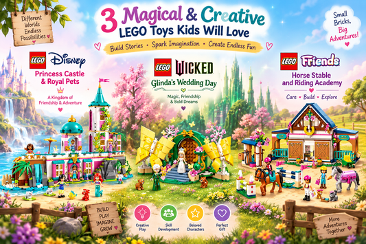 3 Magical & Creative LEGO Toys Kids Will Love: Disney Princess, Wicked & Horse Adventures