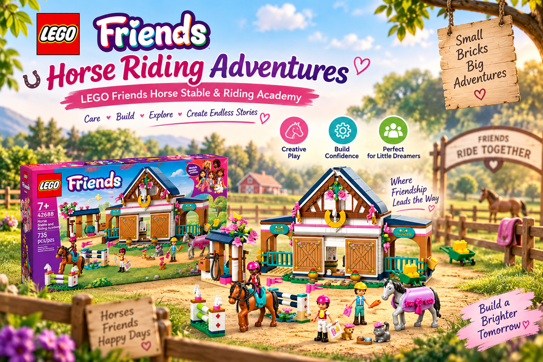 Ride into Adventure: LEGO Friends Horse Stable & Riding Academy 42688