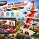 Race, Jump & Escape: Matchbox Mountain Helicopter Escape Playset