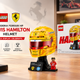 LEGO Scuderia Ferrari HP Lewis Hamilton Helmet – 884 Pieces