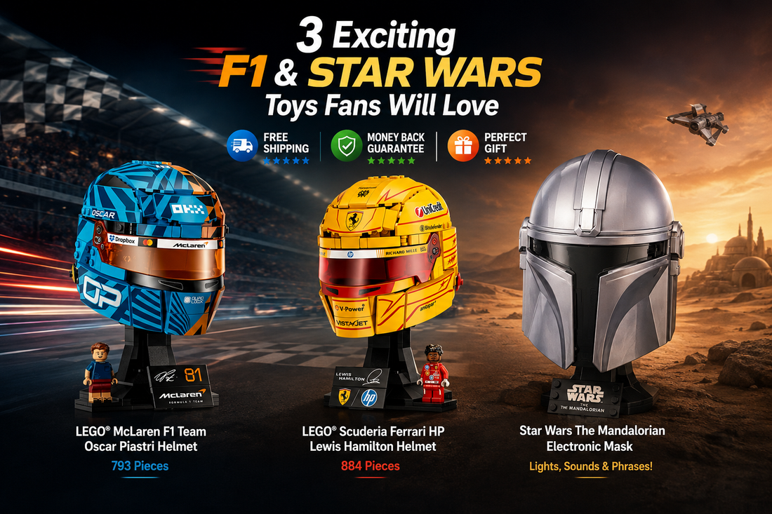 3 Exciting F1 & Star Wars Toys Fans Will Love: McLaren, Ferrari & The Mandalorian