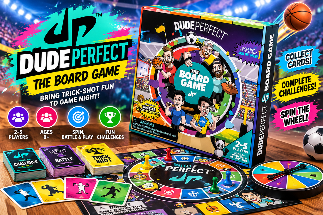Dude Perfect The Board Game: Bring Trick-Shot Fun to Game Night