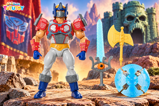 Optimus Prime Meets He-Man: Exploring the Masters of the Universe x Transformers Figure