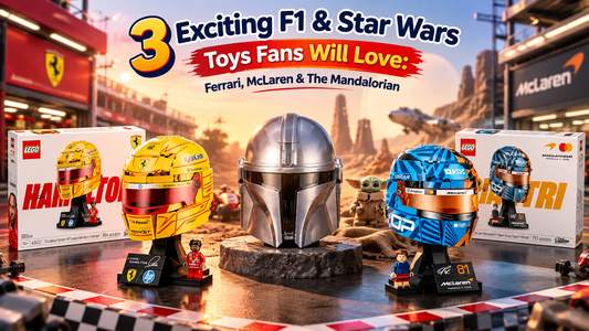 3 Exciting F1 & Star Wars Toys Fans Will Love: Ferrari, McLaren & The Mandalorian