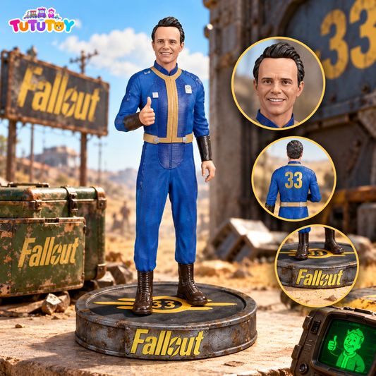 Meet Cooper Howard: An 8-Inch Hand-Painted Collectible Figure from Fallout