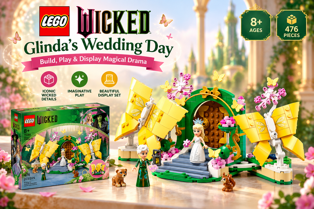 LEGO Wicked Glinda’s Wedding Day 75688: Build, Play & Display Magical Drama