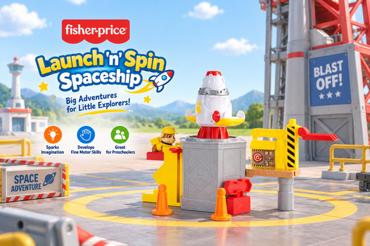 Blast Off with Rubble & Crew: Launch 'n' Spin Spaceship for Imaginative Adventures
