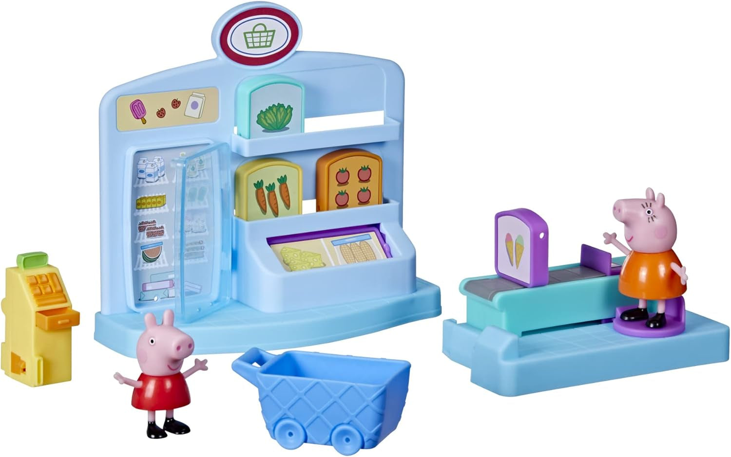 Peppa’S Adventures Peppa’S Aquarium Adventure Playset Preschool Toy: Includes 4 Figures and 8 Accessories; for Ages 3 and Up
