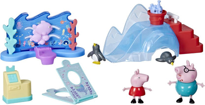 Peppa’S Adventures Peppa’S Aquarium Adventure Playset Preschool Toy: Includes 4 Figures and 8 Accessories; for Ages 3 and Up