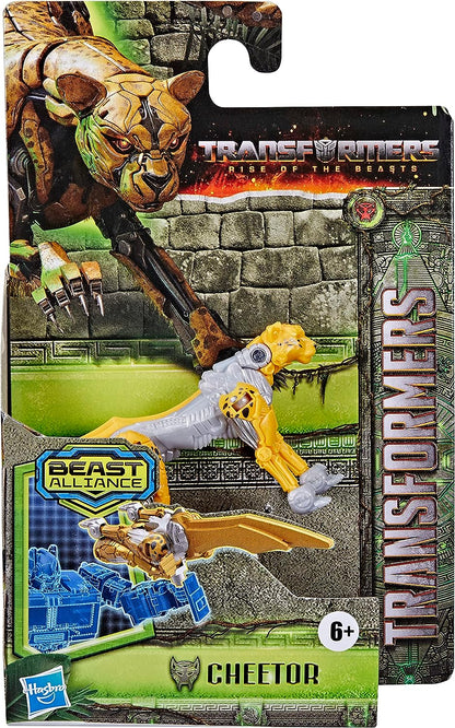 Toys : Rise of the Beasts Movie, Beast Alliance, Beast Battle Masters Cheetor Action Figure - Ages 6 and Up, 3-Inch