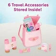 Disney Princess Style Collection Trendy Traveler Children's Pink Pretend Play Backpack