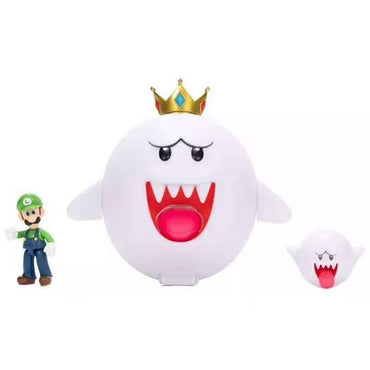 Nintendo King Boo with Luigi Action Figure Set - 3pk
