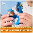 Rubble & Crew, Power Tool Pups, Rubble & Wheeler Figures with Working Tools, for Kids Ages 3 and up