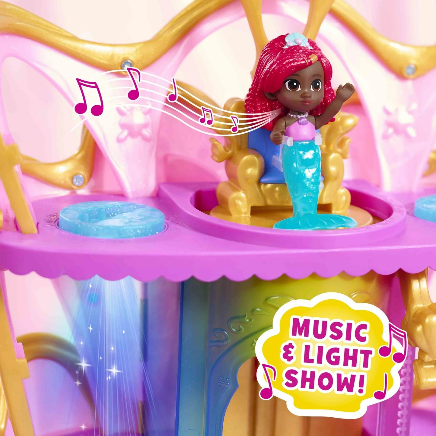 Disney Junior Ariel Deluxe Atlantica Palace Playset, Kids Toys for Ages 3 up