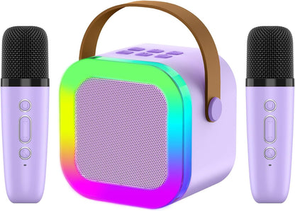 Kids Karaoke Microphone Machine Toy, 4-12 Years Old Girls Christmas Birthday Gift for Girls, Karaoke Toys Gifts for Girls Ages 4, 5, 6, 7, 8, 9, 10, 12 +Year Old Birthday Party.