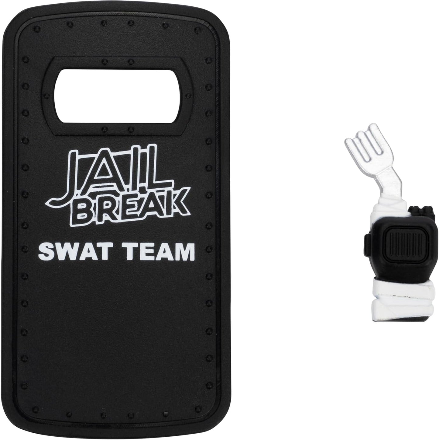 Jailbreak: SWAT Van - 8-Inch Vehicle with Lights, Working Treads, Mounted Machine Gun, 2.75-Inch Figure, and Exclusive Virtual Item Code