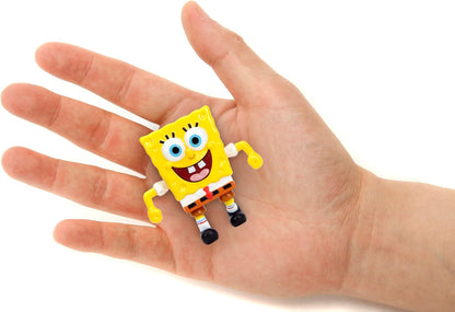 Spongebob Squarepants 2.5" 4-Pack Die-Cast Figures, Toys for Kids and Adults