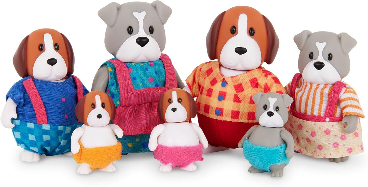 Li’L Woodzeez – Friendz Club Farm Set – Duck, Sheep, Pig, Cow – Set of 4 Collectible Posable Doll Figures – Pretend Play Gift Toy for Kids Age 3+