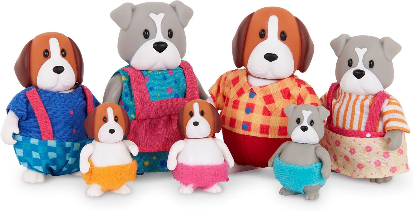 Li’L Woodzeez – Friendz Club Farm Set – Duck, Sheep, Pig, Cow – Set of 4 Collectible Posable Doll Figures – Pretend Play Gift Toy for Kids Age 3+