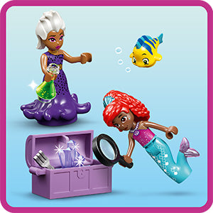 LEGO Disney Princess Ariel's Crystal Cavern and Treasure Chest 43254