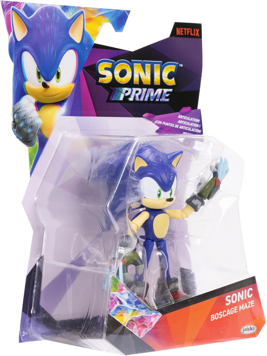 Sonic Prime 5" Articulated Action Figure - Sonic the Grim