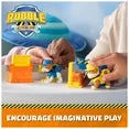 Rubble & Crew, Power Tool Pups, Rubble & Wheeler Figures with Working Tools, for Kids Ages 3 and up