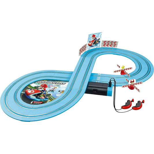 Carrera 20063024 Mario Kart Mario vs. Peach First Beginner Slot Car Racing Set