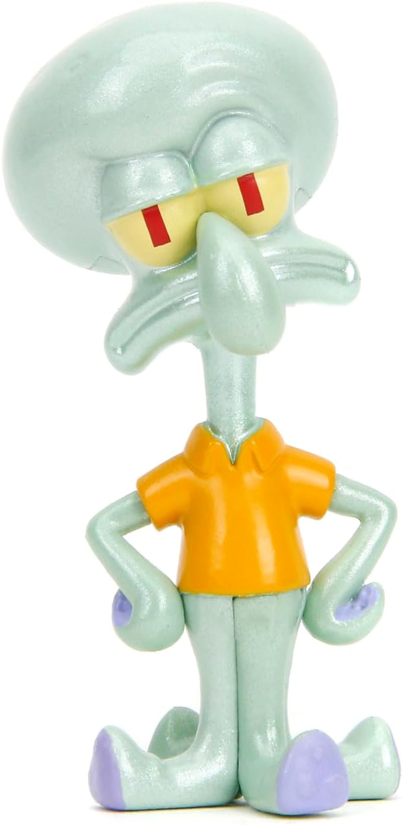 Spongebob Squarepants 2.5" 4-Pack Die-Cast Figures, Toys for Kids and Adults