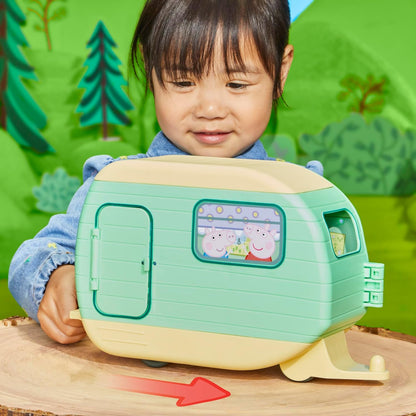Caravan Playset for Girls and Boys, 3 Figures, 6 Accessories, Preschool Toys, Kids Gifts, Ages 3+