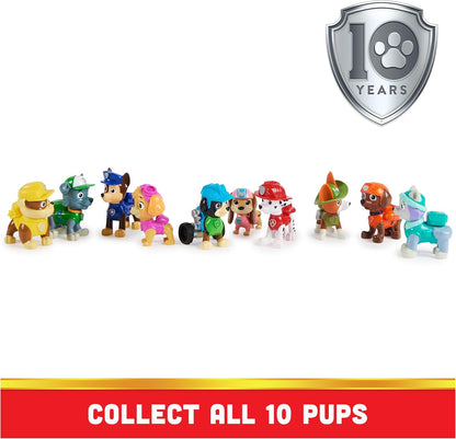 , 10Th Anniversary, All Paws on Deck Toy Figures Gift Pack with 10 Collectible Action Figures, Kids Toys for Ages 3 and Up