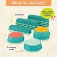 Battat Balancing Beams and Stepping Stones - 13 Pieces