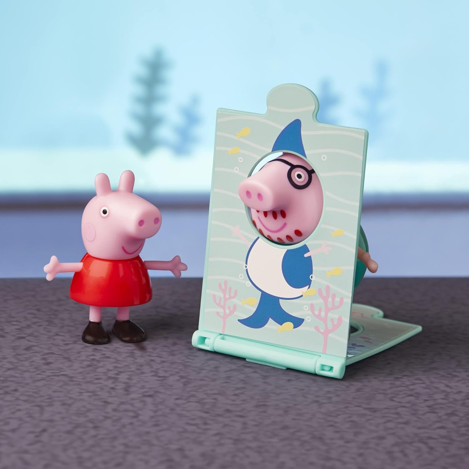 Peppa’S Adventures Peppa’S Aquarium Adventure Playset Preschool Toy: Includes 4 Figures and 8 Accessories; for Ages 3 and Up