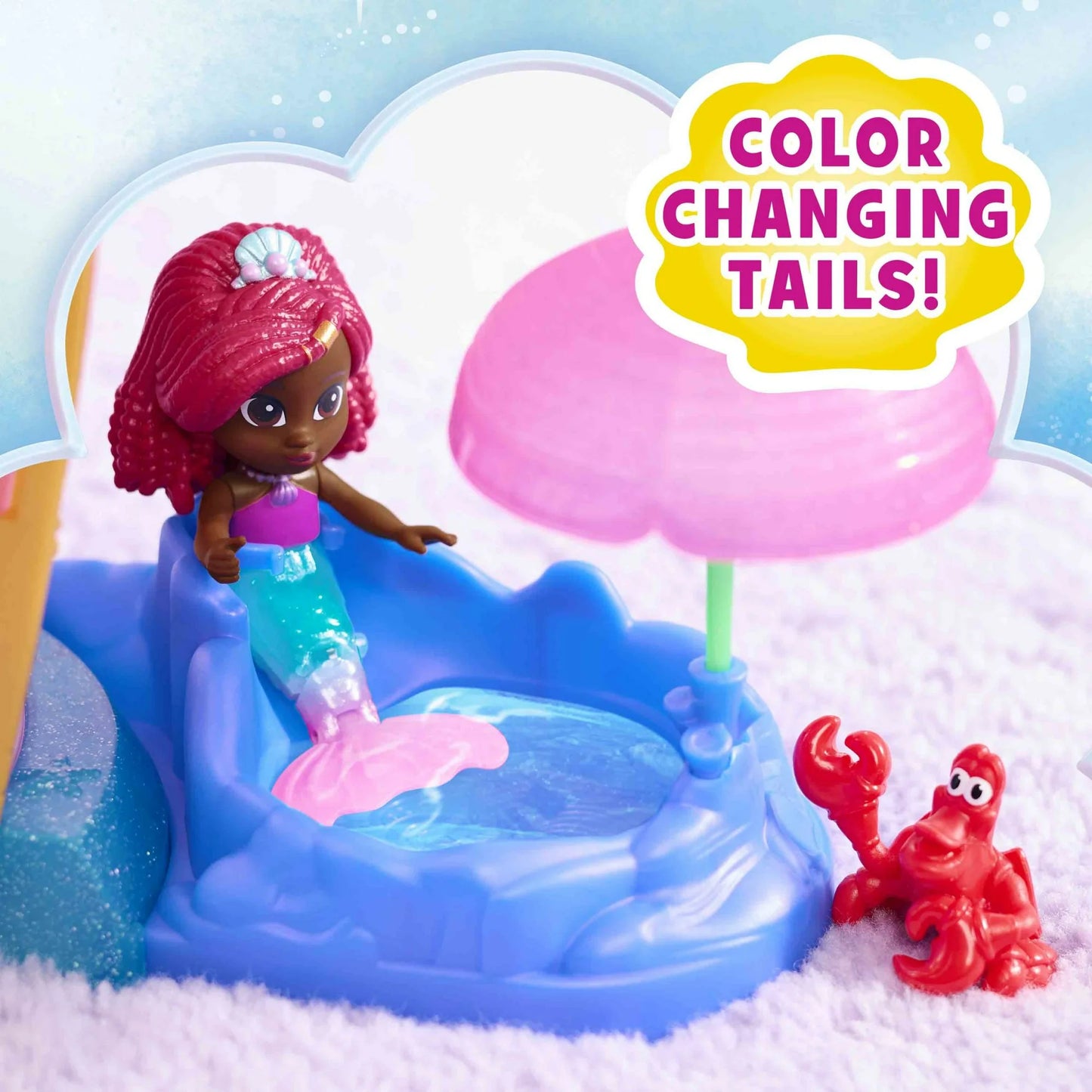Disney Junior Ariel Deluxe Atlantica Palace Playset, Kids Toys for Ages 3 up