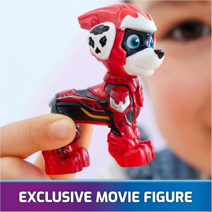: the Mighty Movie, Firetruck Toy with Marshall Mighty Pups Action Figure, Lights and Sounds, Kids Toys for Boys & Girls 3+