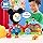 Disney Jr. Mickey Mouse Clubhouse Deluxe 28-inch Playset with Lights and Sounds, 16-Pieces, 3-inch Articulated Figurines, Toy for Fans, Boys, Kids, Ages 3 and Up by Just Play