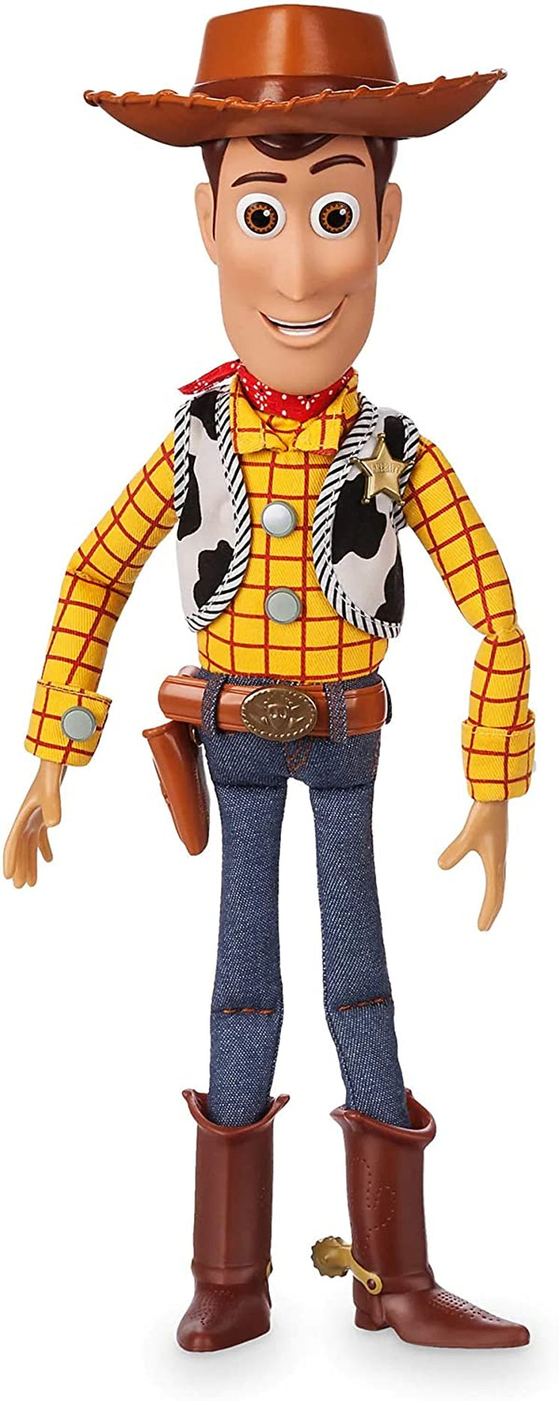 Official Buzz Lightyear Interactive Talking Action Figure from Toy Story, Features 10+ English Phrases, Interacts with Other Figures and Toys